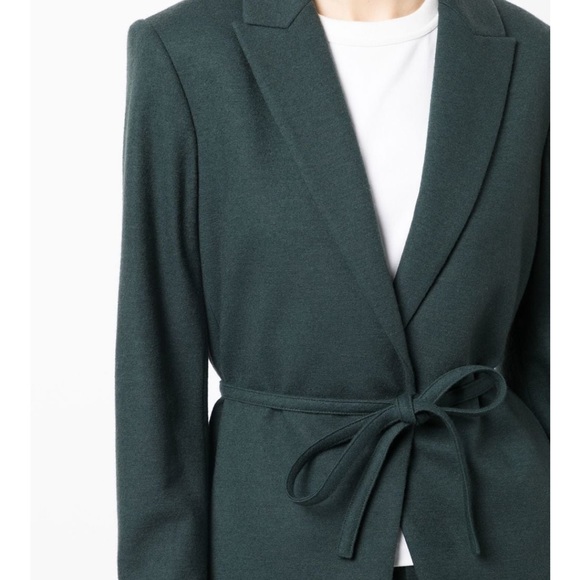 NWT Vince Belted Blazer in Colour Azure Onyx size 10 - Picture 5 of 13